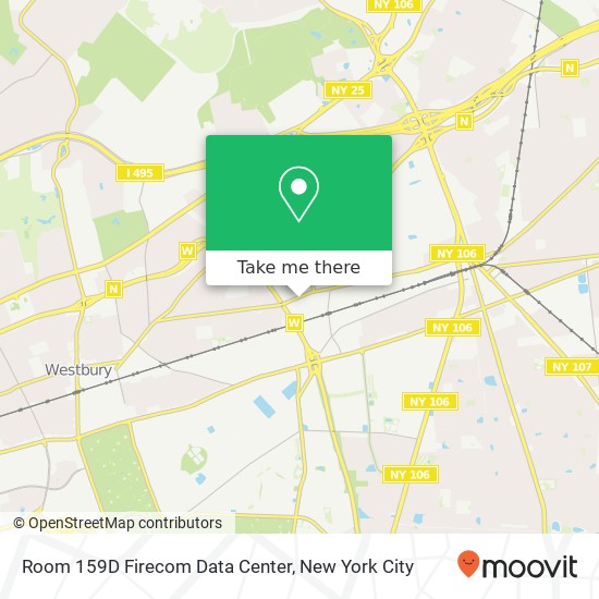 Mapa de Room 159D Firecom Data Center