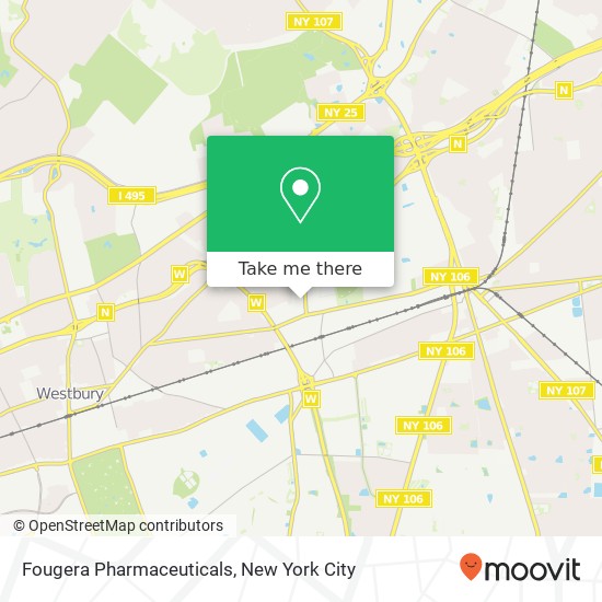 Fougera Pharmaceuticals map