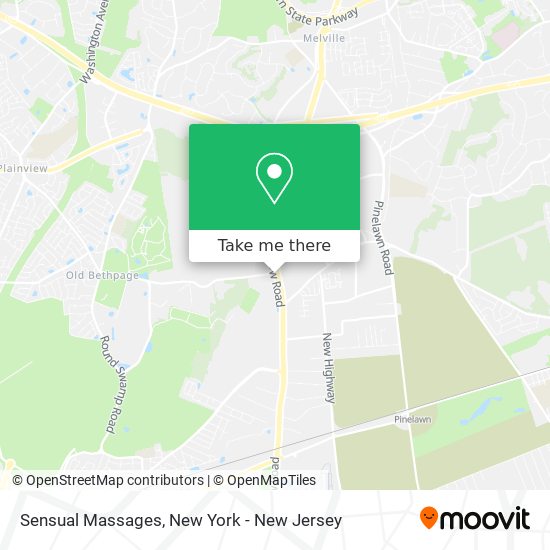 Sensual Massages map