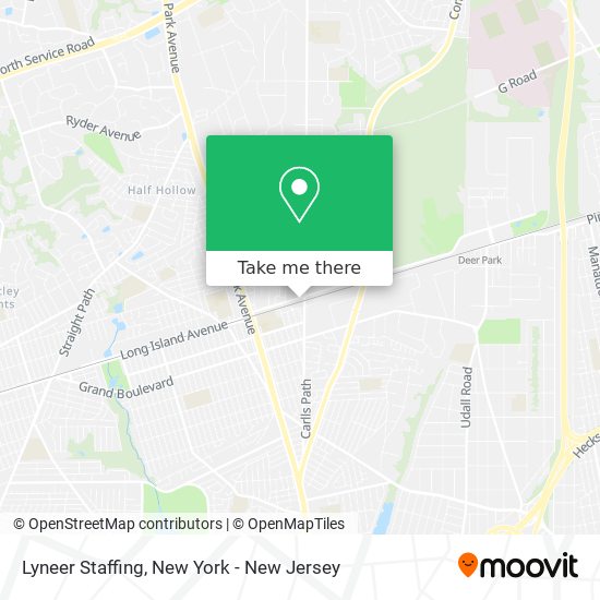 Lyneer Staffing map