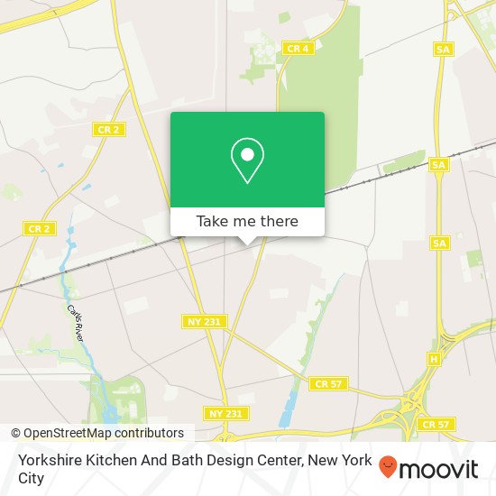 Yorkshire Kitchen And Bath Design Center map