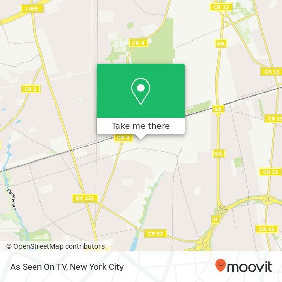 As Seen On TV map