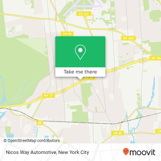 Nicos Way Automotive map