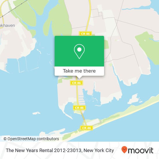 The New Years Rental 2012-23013 map