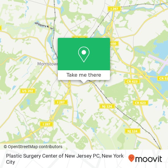 Plastic Surgery Center of New Jersey PC map