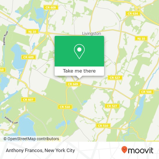 Anthony Francos map