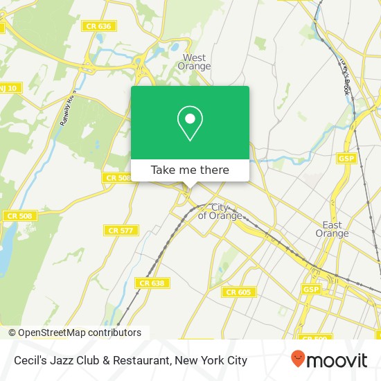 Cecil's Jazz Club & Restaurant map