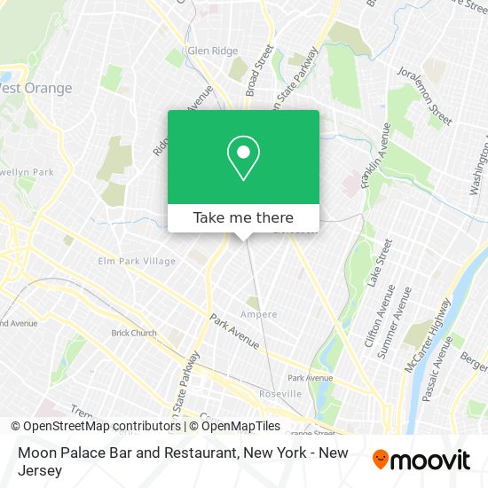 Moon Palace Bar and Restaurant map
