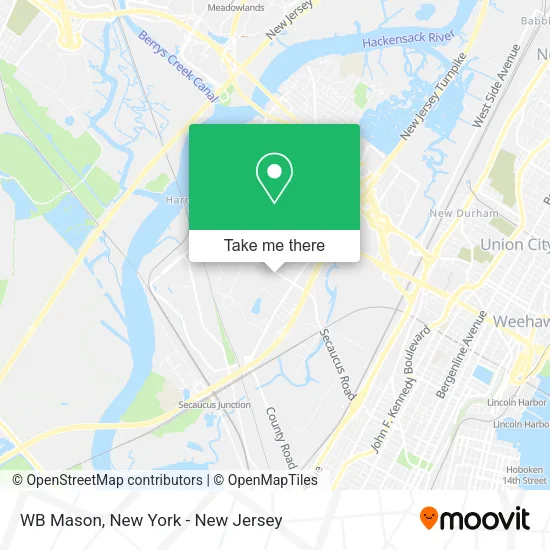 WB Mason map