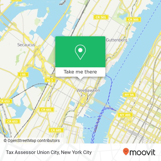 Tax Assessor Union City map