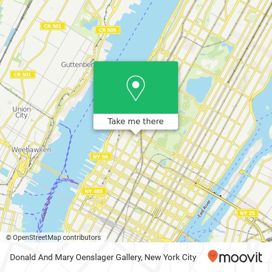 Donald And Mary Oenslager Gallery map
