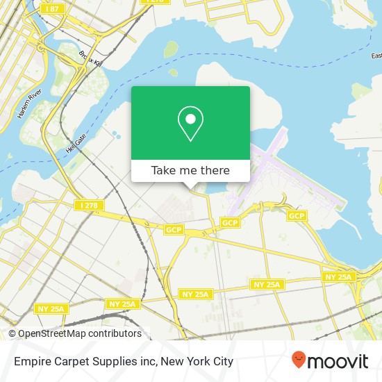 Empire Carpet Supplies inc map