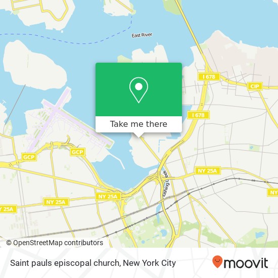 Mapa de Saint pauls episcopal church
