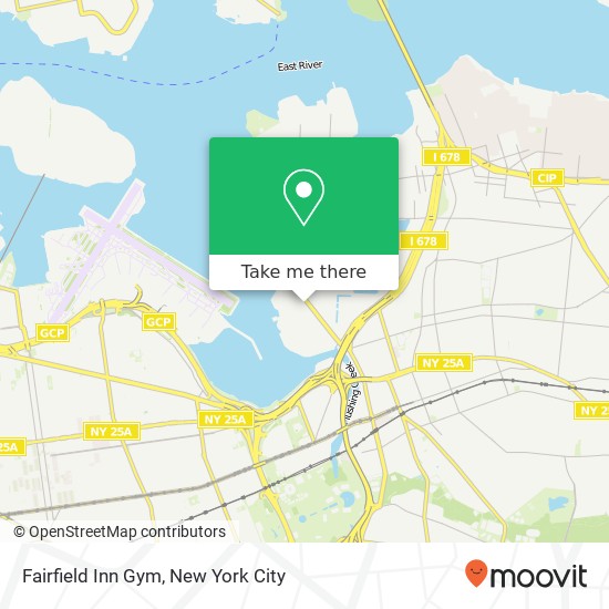 Mapa de Fairfield Inn Gym