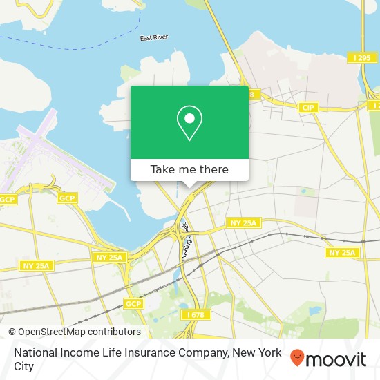 National Income Life Insurance Company map