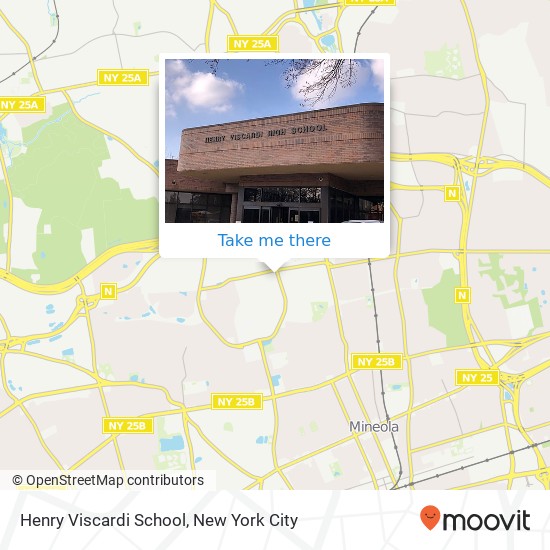 Henry Viscardi School map