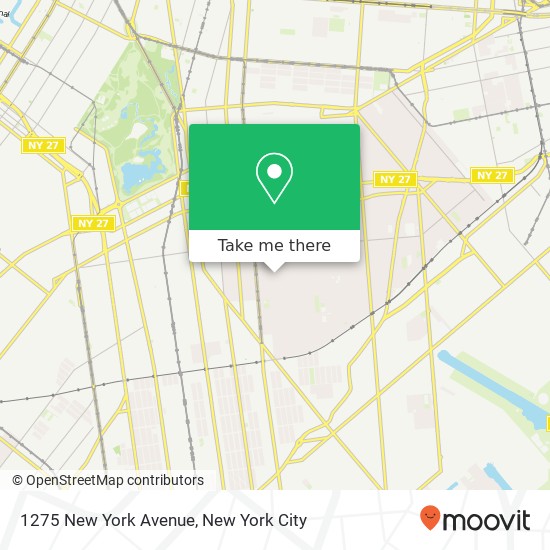1275 New York Avenue map