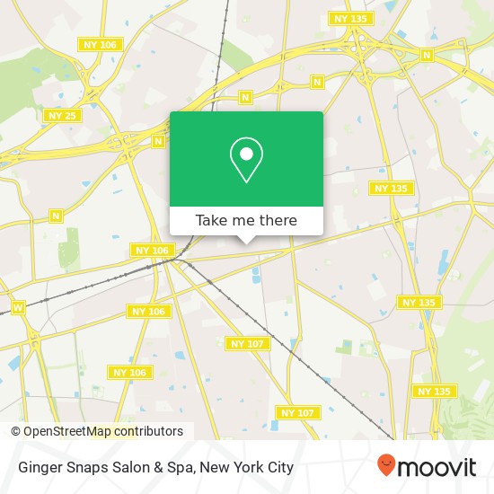 Mapa de Ginger Snaps Salon & Spa