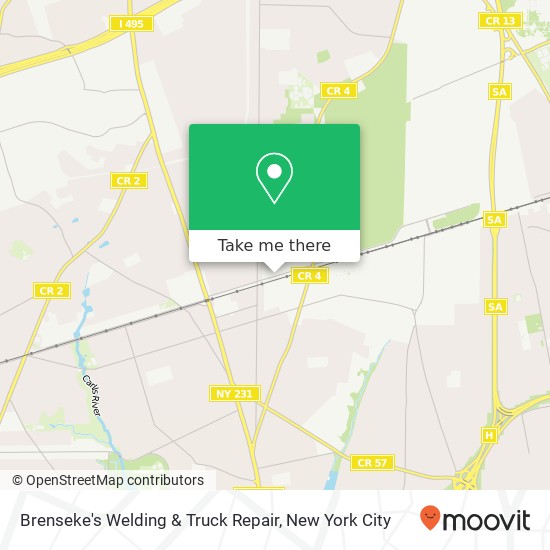 Mapa de Brenseke's Welding & Truck Repair
