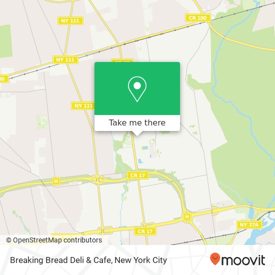 Mapa de Breaking Bread Deli & Cafe