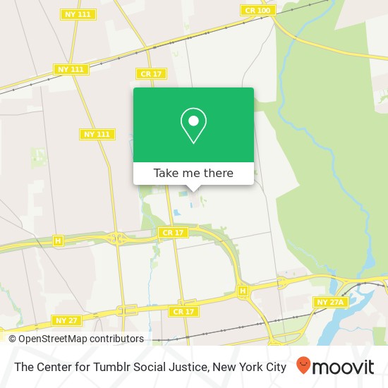 Mapa de The Center for Tumblr Social Justice