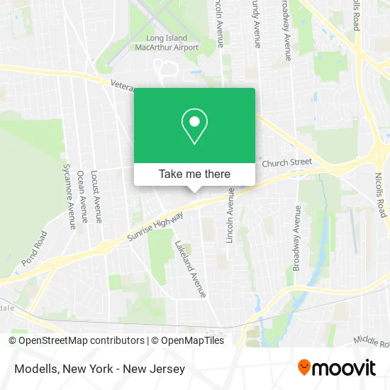 Modells map