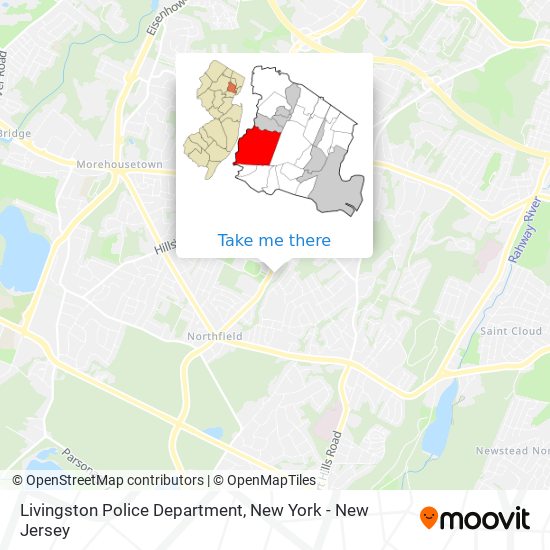 Mapa de Livingston Police Department