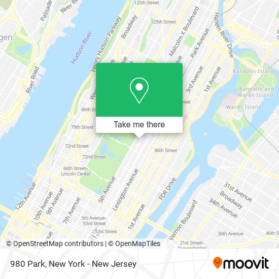 980 Park map