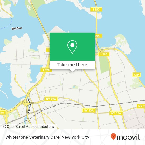 Whitestone Veterinary Care map