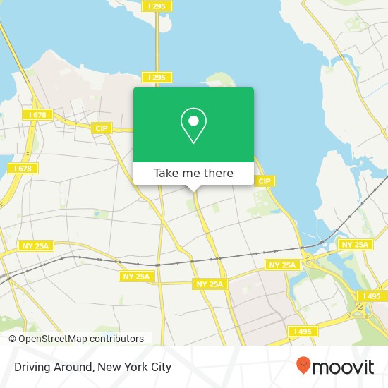 Driving Around map
