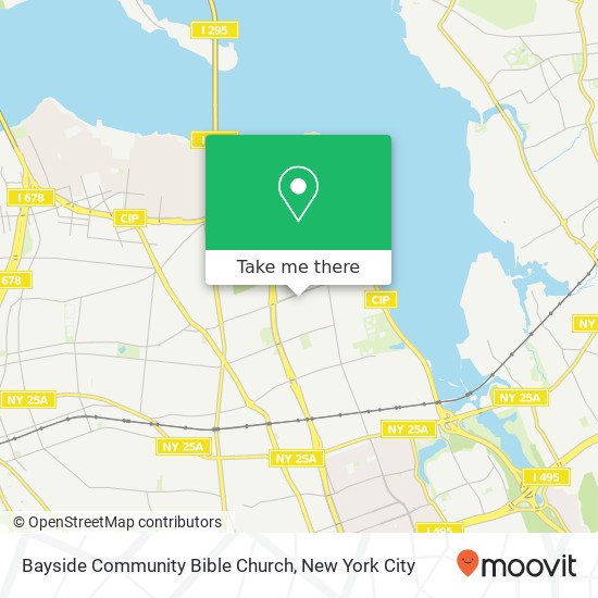 Bayside Community Bible Church map