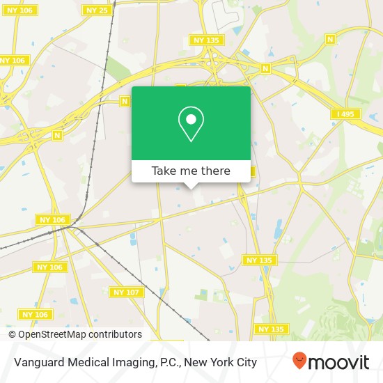 Vanguard Medical Imaging, P.C. map