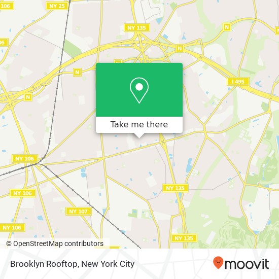 Brooklyn Rooftop map
