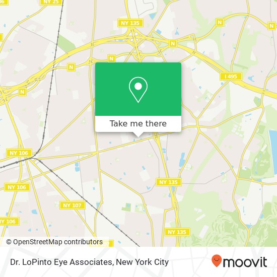 Dr. LoPinto Eye Associates map