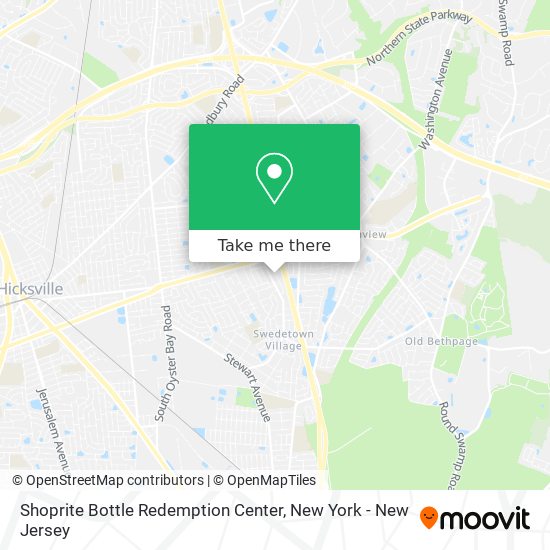 Shoprite Bottle Redemption Center map