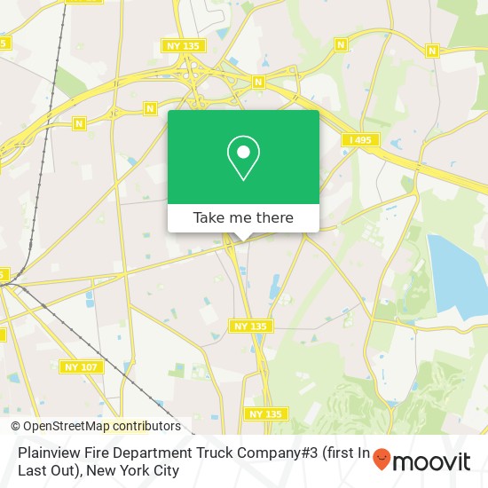Mapa de Plainview Fire Department Truck Company#3 (first In Last Out)