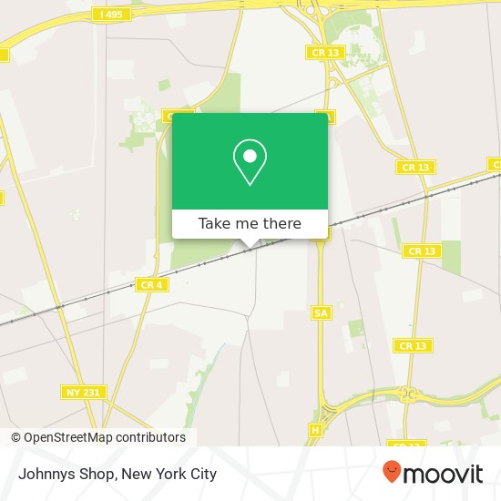 Johnnys Shop map