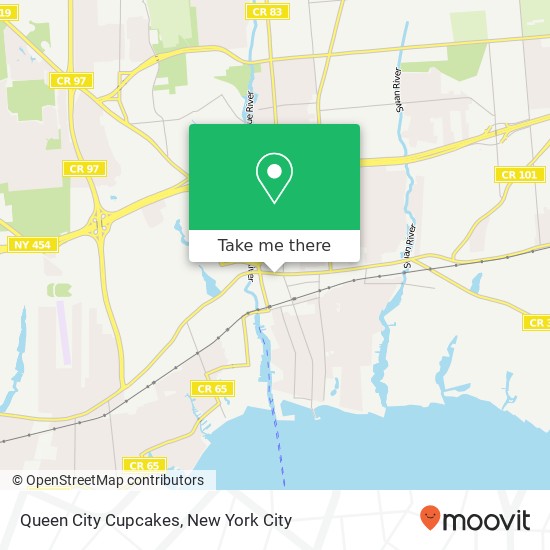 Queen City Cupcakes map