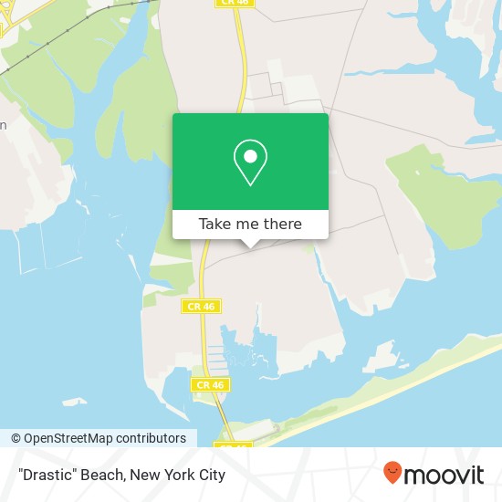 "Drastic" Beach map