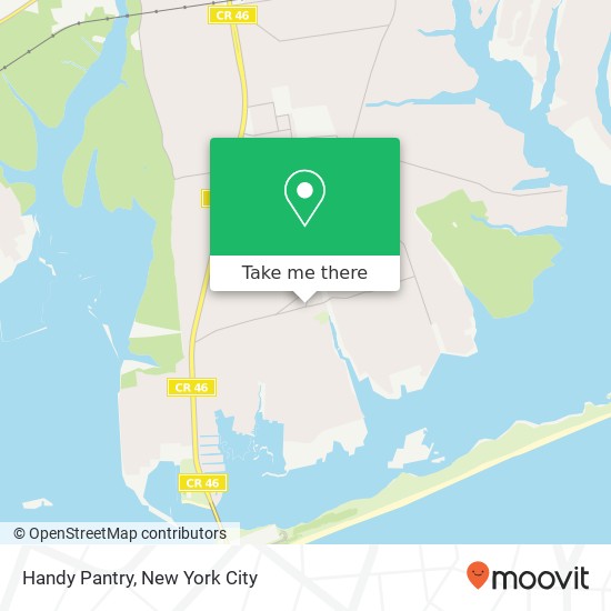 Mapa de Handy Pantry