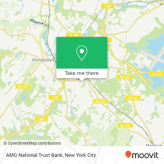 AMG National Trust Bank map