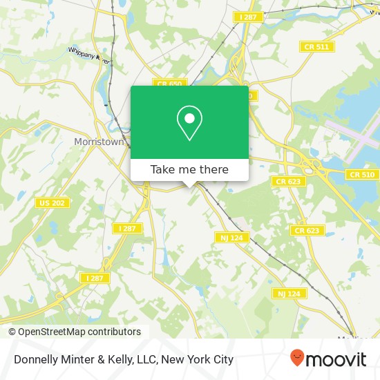 Donnelly Minter & Kelly, LLC map