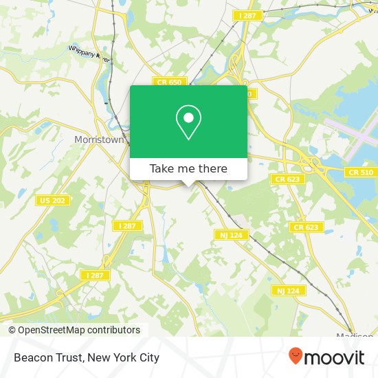Beacon Trust map