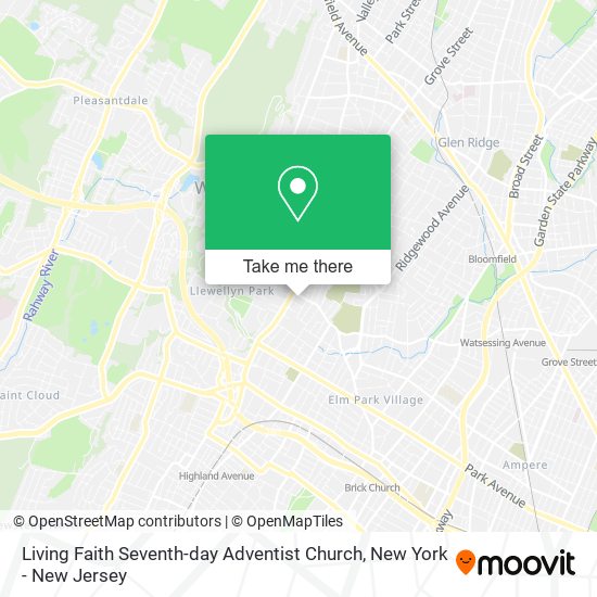 Mapa de Living Faith Seventh-day Adventist Church