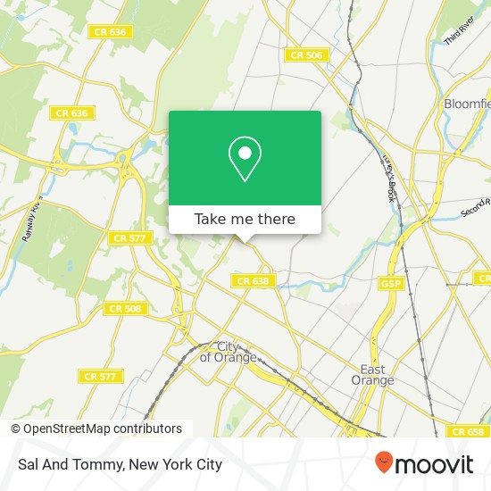 Mapa de Sal And Tommy