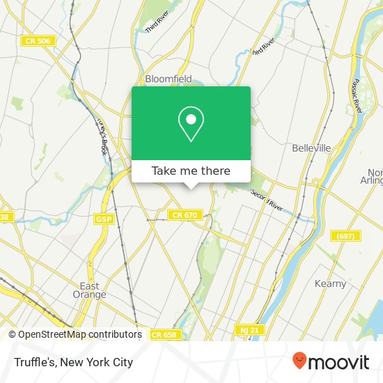 Truffle's map
