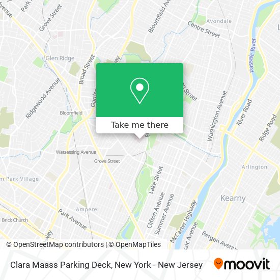 Mapa de Clara Maass Parking Deck