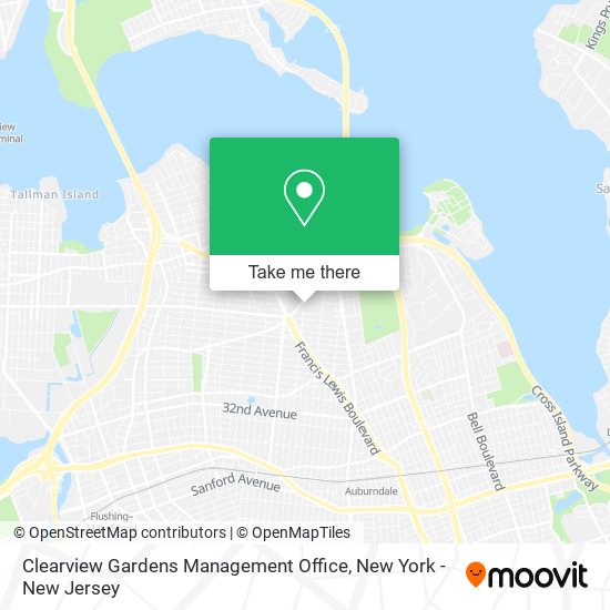 Clearview Gardens Management Office map