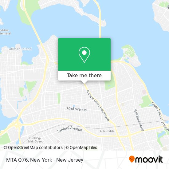 Mapa de MTA Q76