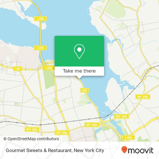 Mapa de Gourmet Sweets & Restaurant